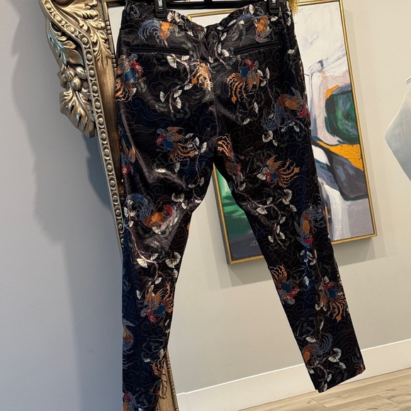 Zara Black Multicolor Rooster Print Swim Shorts - Picture 2 of 5